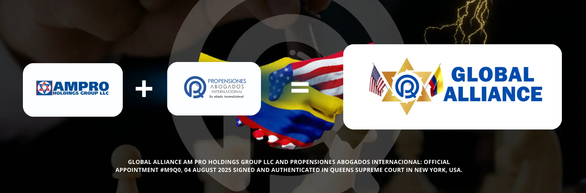 Private Alliance With AM PRO Holdings